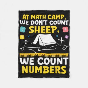 Mathematiker Camp Mathematiker Camper Mathematiker Fleecedecke