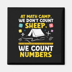Mathematiker Camp Mathematiker Camper Mathematiker Magnet