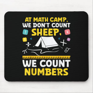 Mathematiker Camp Mathematiker Camper Mathematiker Mousepad