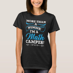 Mathematiker Camper Mathematiker Mathematics Campi T-Shirt