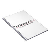 Mathematiker: Den Spaß in Funktion bringen Notizblock (Rechte Seite)