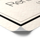 Mathematiker - Descartes Poster (Ecke)