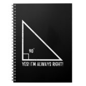 Mathematiker Funny Notizblock (Vorderseite)