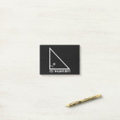 Mathematiker Funny Post-it Klebezettel (Auf Schreibtisch)