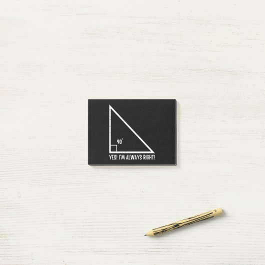 Mathematiker Funny Post-it Klebezettel (Auf Schreibtisch)