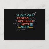 Mathematiker Funny Sprichwort Mathematiker Postkarte (Vorderseite)