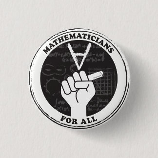 Mathematiker für allen Knopf Button