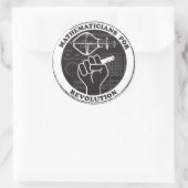 Mathematiker für Aufkleber für die Revolution (Tasche)