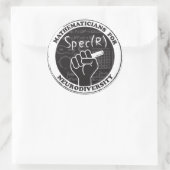 Mathematiker für Aufkleber für die Vielfalt der Ne (Tasche)