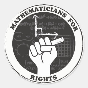 Mathematiker für Aufkleber für Rechte