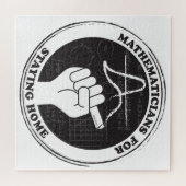 Mathematiker für den Bleibe von Zuhause Puzzle (Horizontal)