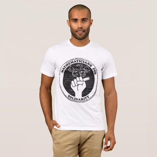 Mathematiker für den T - Shirt Solidarität (Vorne ganz)
