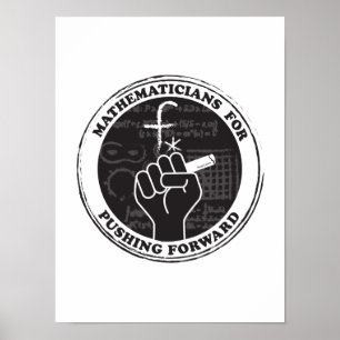 Mathematiker für Forward Poster