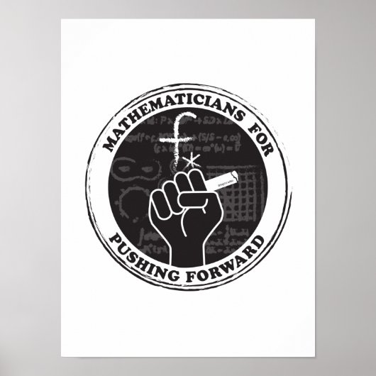 Mathematiker für Forward Poster (Vorne)