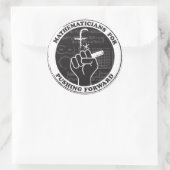 Mathematiker für Forward Stickers (Tasche)