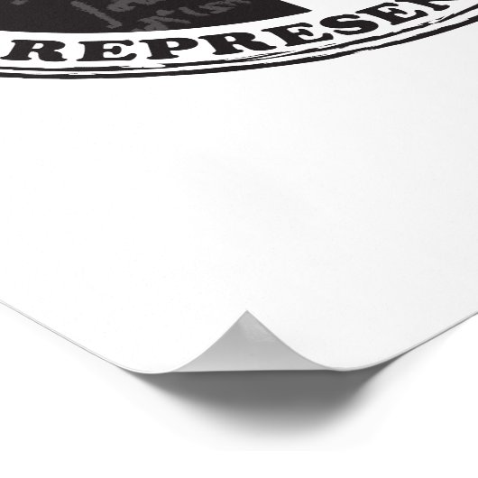 Mathematiker für Repräsentationspopster Poster (Ecke)