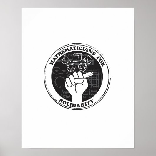Mathematiker für Solidarität Poster (Vorne)