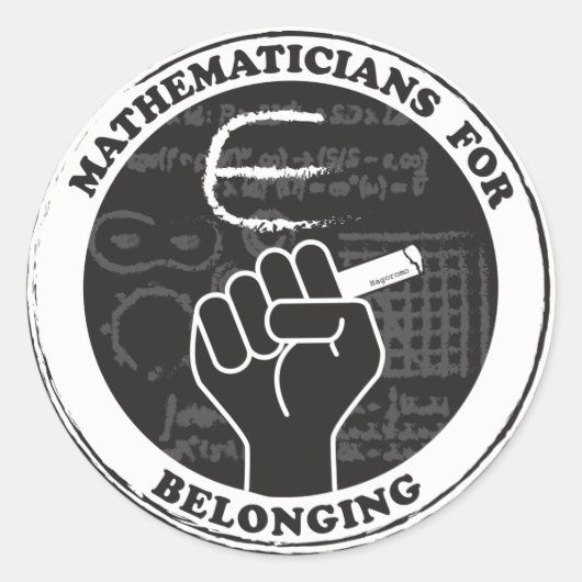 Mathematiker für Sticker (Vorderseite)