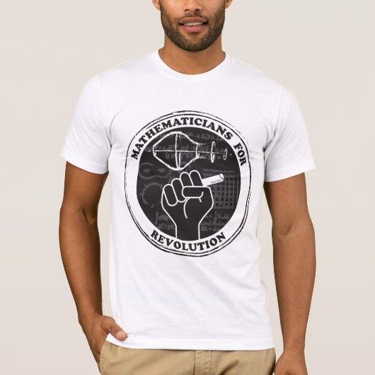 Mathematiker für T - Shirt der Revolution (Vorderseite)