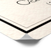 Mathematiker - Gauss Poster (Ecke)