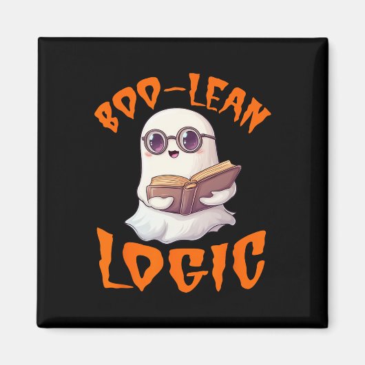 Mathematiker Halloween Comstume Fall Pumpkin Ghost Magnet (Vorne)