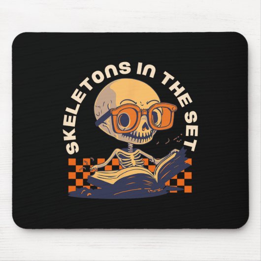 Mathematiker Halloween Comstume Fall Pumpkin Ghost Mousepad (Vorne)