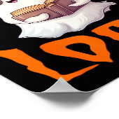 Mathematiker Halloween Comstume Fall Pumpkin Ghost Poster (Ecke)