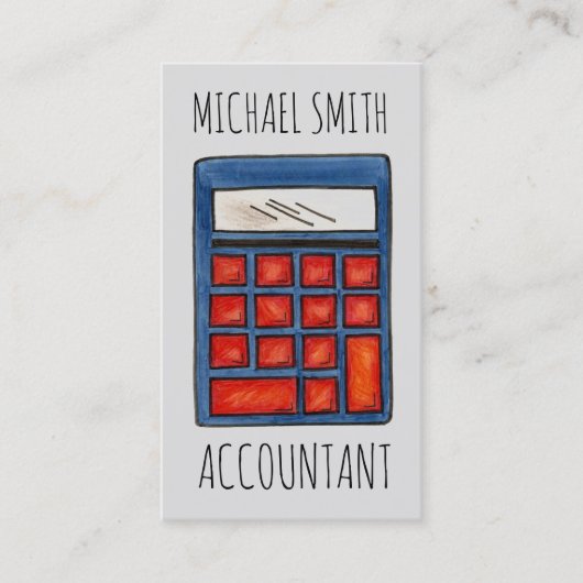 Mathematiker Lehrer Mathematik Visitenkarte (Vorderseite)