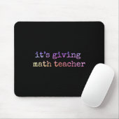 Mathematiker Lehrerbewertungsgeometrie Mathematike Mousepad (Mit Mouse)