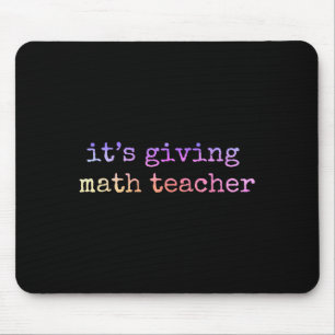 Mathematiker Lehrerbewertungsgeometrie Mathematike Mousepad