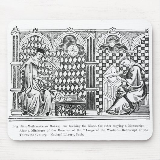 Mathematiker-Mönche: ein, welches die Kugel Mousepad (Vorne)