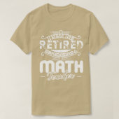 Mathematiker Phantastisch Mathematiklehrer (3) T-Shirt (Design vorne)