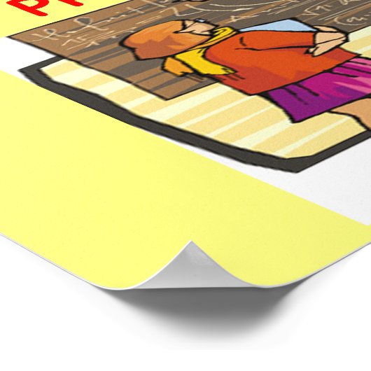 Mathematiker Poster (Ecke)