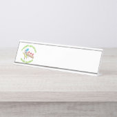 Mathematiker Schreibtischnamensplakette (Vorderseite )