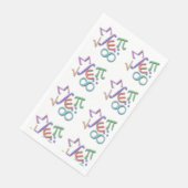 "Mathematiker" Serviette (Ecke)