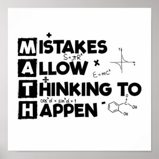 Mathematiker | Studierende Mathematik Geschenk Poster