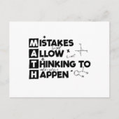 Mathematiker | Studierende Mathematik Geschenk Postkarte (Vorderseite)