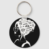 Mathematiker unterrichten Mathematik Schlüsselanhänger (Vorderseite)