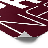 Mathematiker, weil selbst Physiker Helden brauchen Poster (Ecke)