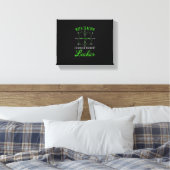 Mathematiker wie Regular Luckier St. Patrick's Da Leinwanddruck (Insitu (Schlafzimmer))