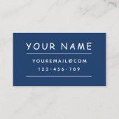 Mathematiker Zuhause Tutor Ruler Calculator Orange Visitenkarte (Rückseite)