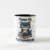 Mathematiker Zweifarbige Tasse (Mittel)