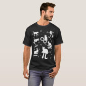 Mathematikerin Mah Funny Cat Lover gibt Kindern ei T-Shirt (Vorne ganz)