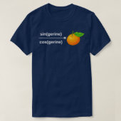 Mathematikgeschenk für Mathe-Liebhaber: Mathematik T-Shirt (Design vorne)