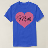 Mathematikherz T-Shirt (Design vorne)