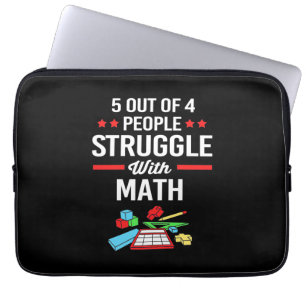 Mathematiklehrer 5 von 4 Personen Laptopschutzhülle