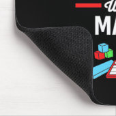 Mathematiklehrer 5 von 4 Personen Mousepad (Ecke)