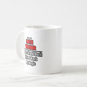Mathematiklehrer... arbeiten meine Magie Kaffeetasse (Vorderseite Links)