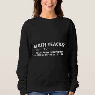 Mathematiklehrer definiert Niedlich ersten Tag zur Sweatshirt