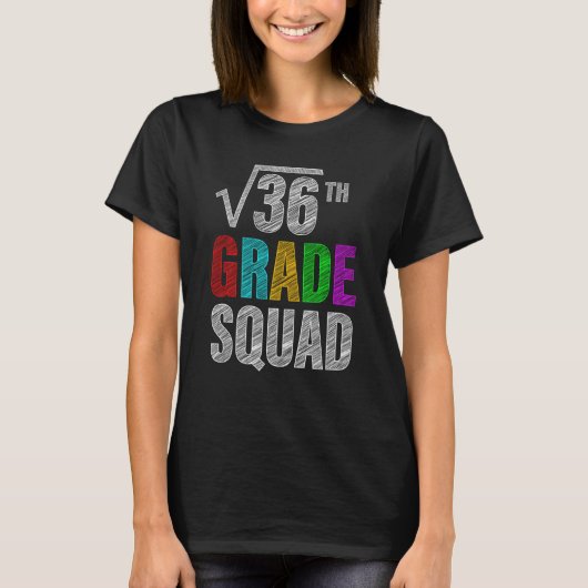 Mathematiklehrer der 6. Klasse T-Shirt (Vorderseite)